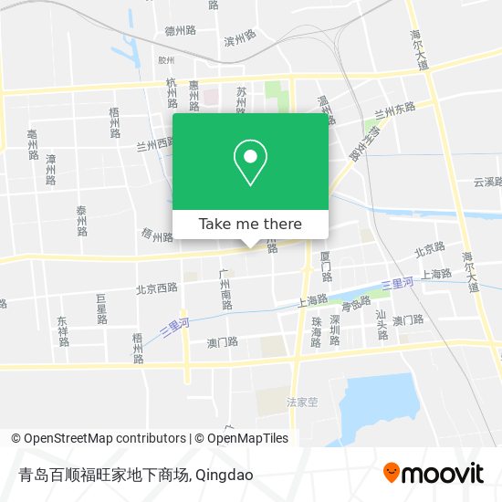 青岛百顺福旺家地下商场 map