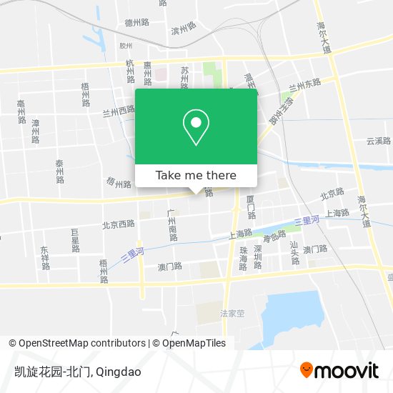 凯旋花园-北门 map