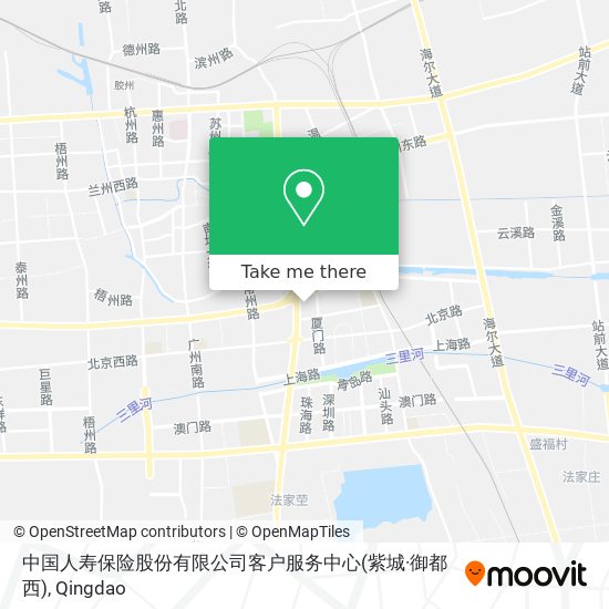 中国人寿保险股份有限公司客户服务中心(紫城·御都西) map