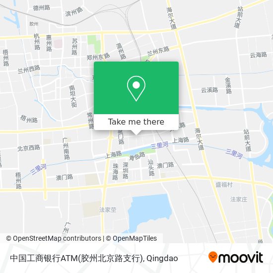 中国工商银行ATM(胶州北京路支行) map