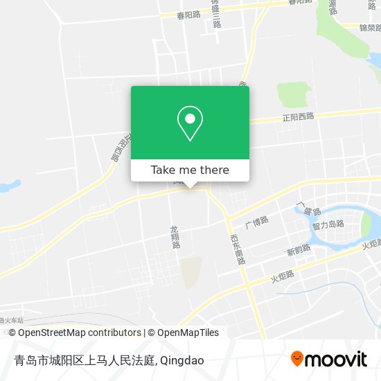 青岛市城阳区上马人民法庭 map