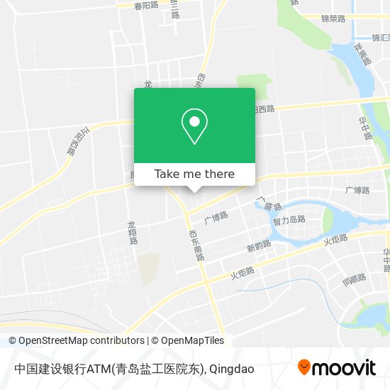 中国建设银行ATM(青岛盐工医院东) map