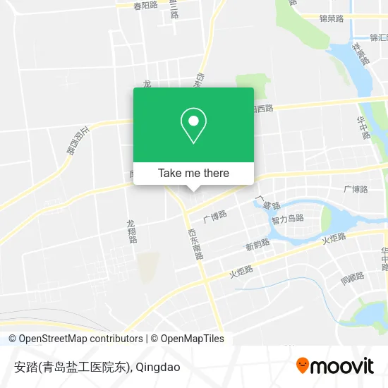 安踏(青岛盐工医院东) map