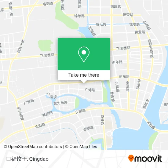 口福饺子 map