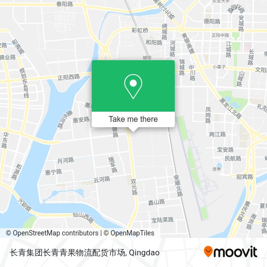 长青集团长青青果物流配货市场 map