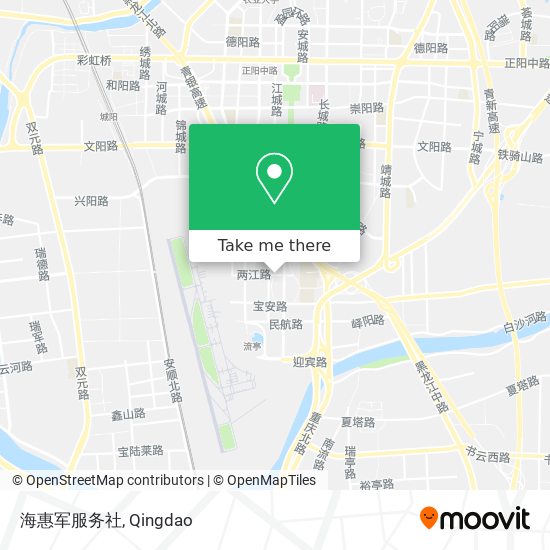 海惠军服务社 map