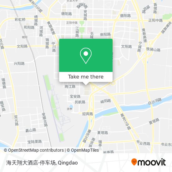海天翔大酒店-停车场 map