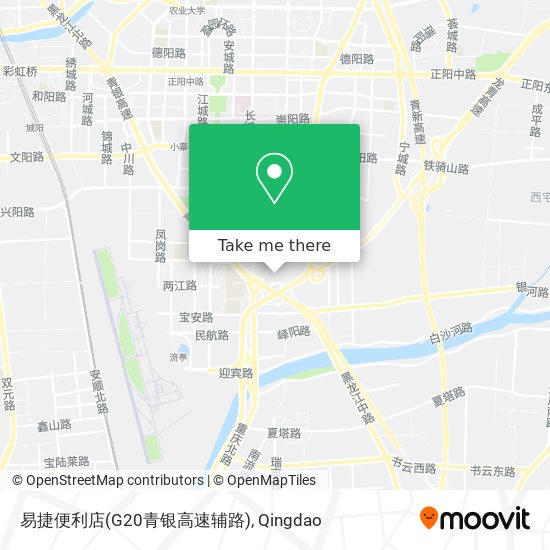 易捷便利店(G20青银高速辅路) map