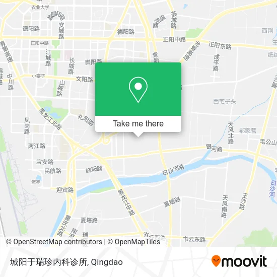 城阳于瑞珍内科诊所 map
