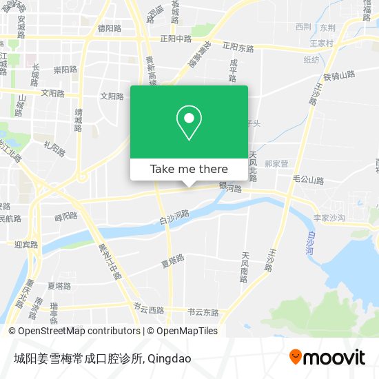 城阳姜雪梅常成口腔诊所 map