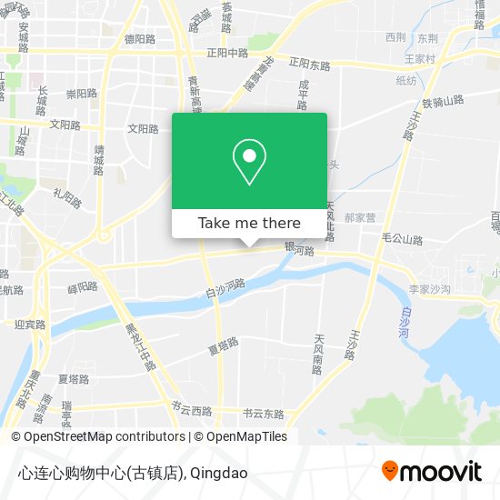 心连心购物中心(古镇店) map