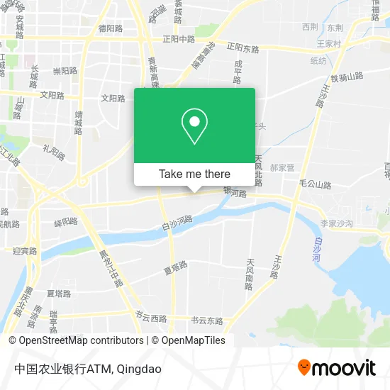 中国农业银行ATM map