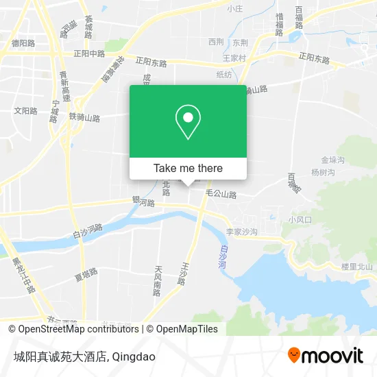 城阳真诚苑大酒店 map