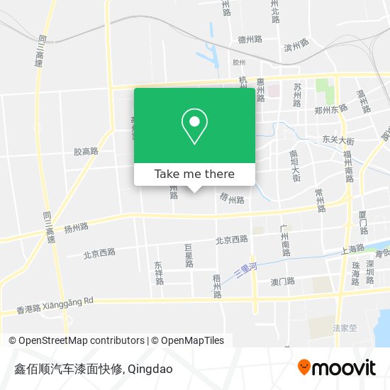 鑫佰顺汽车漆面快修 map