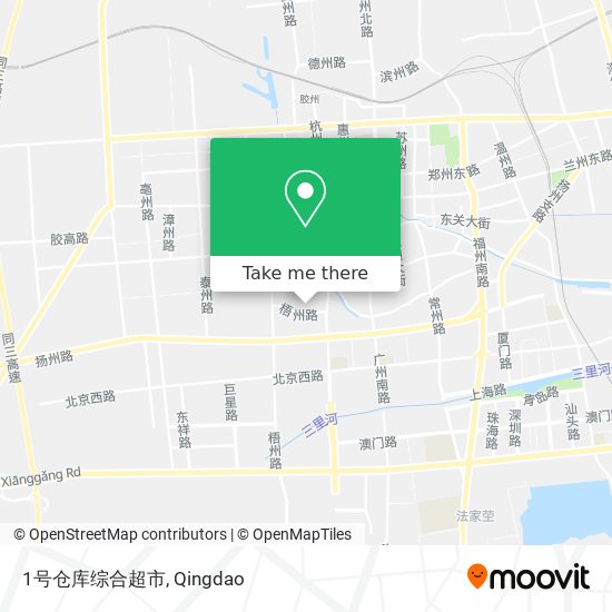 1号仓库综合超市 map