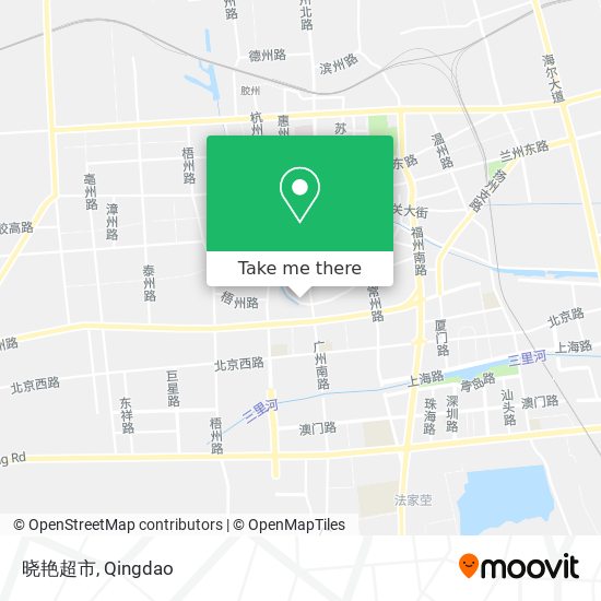 晓艳超市 map