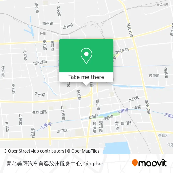 青岛美鹰汽车美容胶州服务中心 map