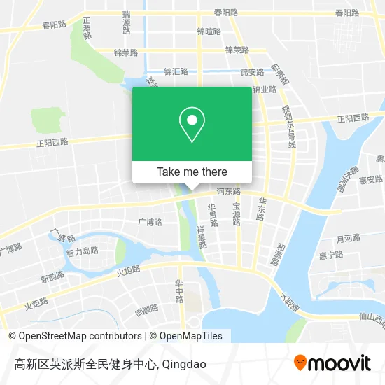 高新区英派斯全民健身中心 map