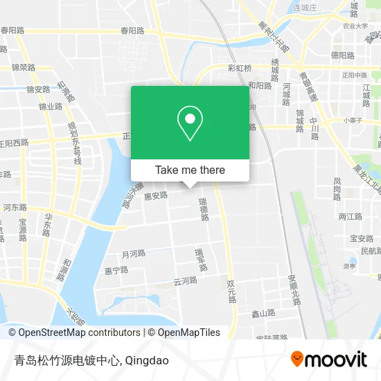 青岛松竹源电镀中心 map