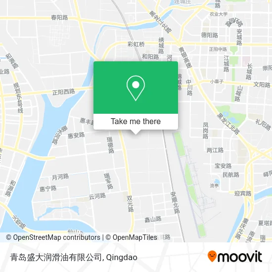 青岛盛大润滑油有限公司 map
