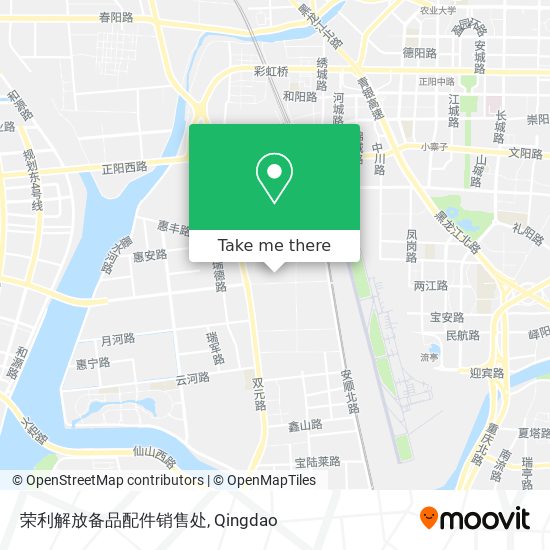 荣利解放备品配件销售处 map