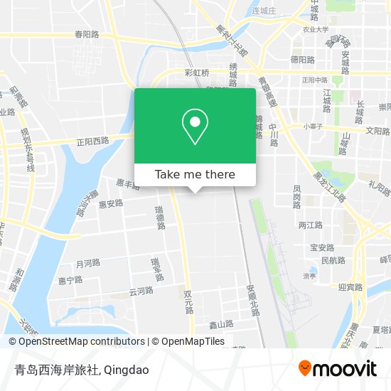 青岛西海岸旅社 map