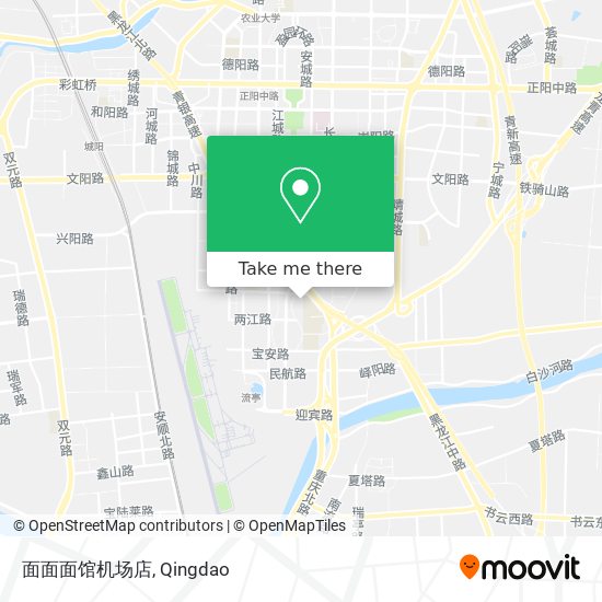 面面面馆机场店 map