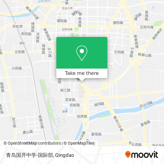 青岛国开中学-国际部 map