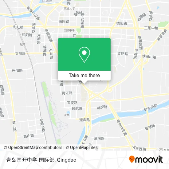 青岛国开中学-国际部 map