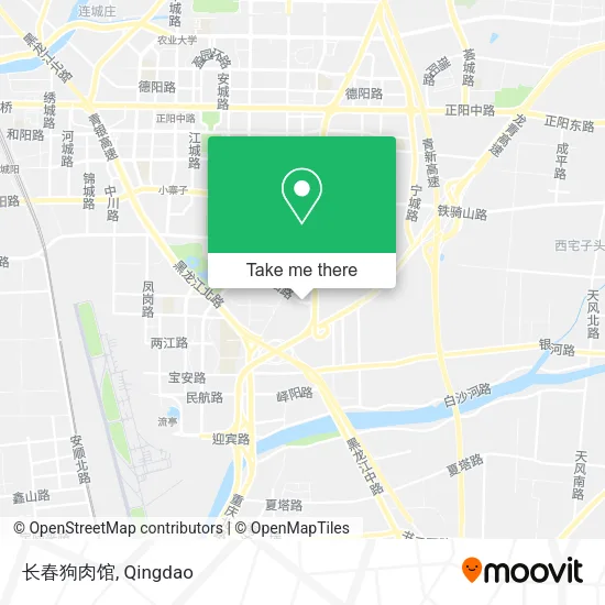 长春狗肉馆 map
