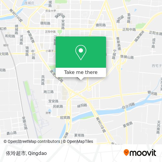 依玲超市 map