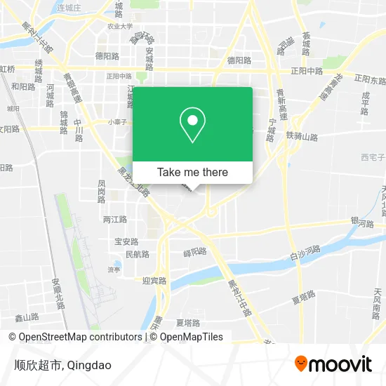 顺欣超市 map
