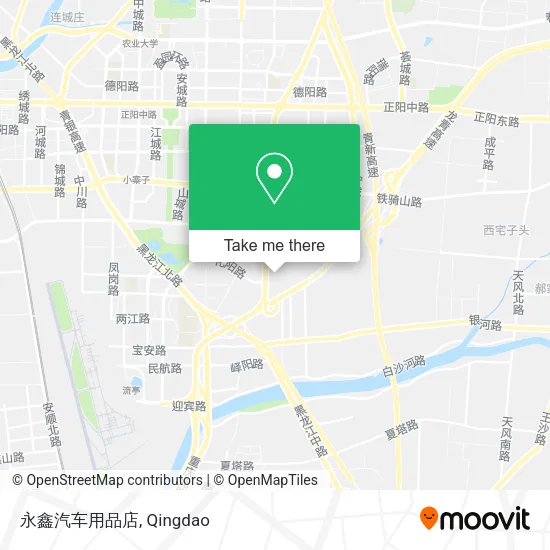 永鑫汽车用品店 map