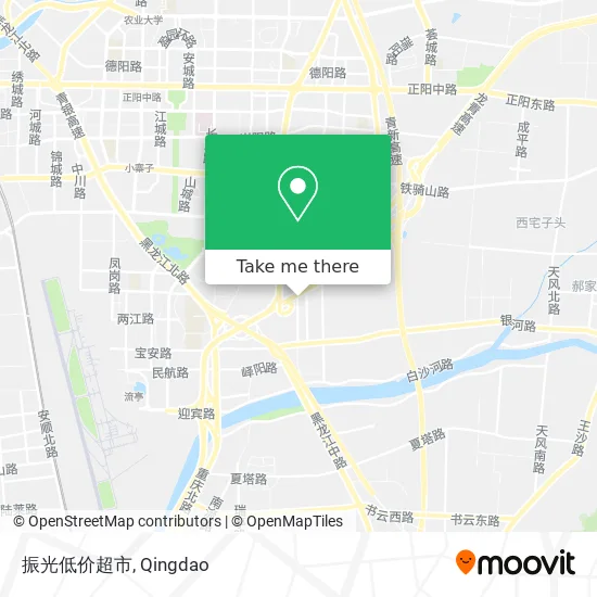 振光低价超市 map