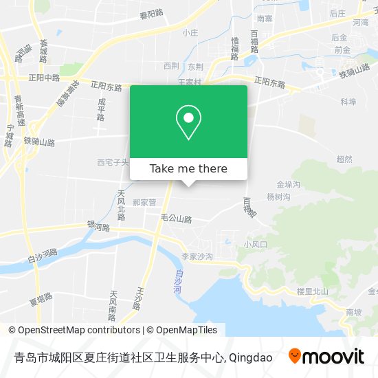 青岛市城阳区夏庄街道社区卫生服务中心 map