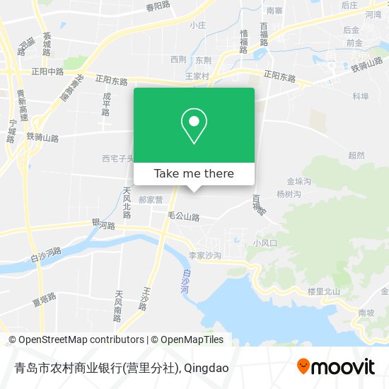 青岛市农村商业银行(营里分社) map