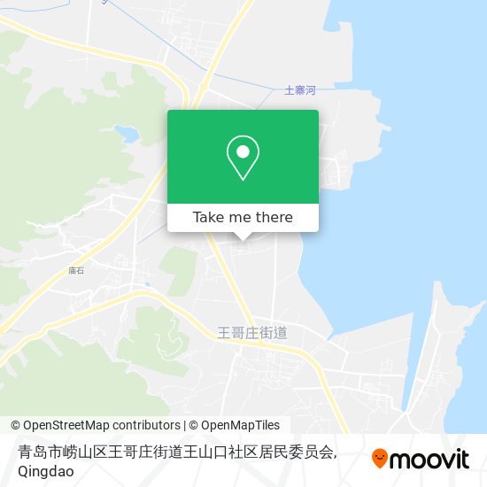 青岛市崂山区王哥庄街道王山口社区居民委员会 map