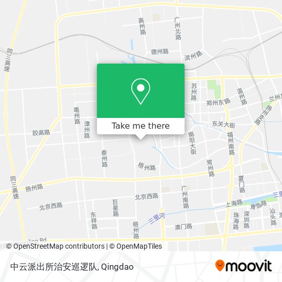 中云派出所治安巡逻队 map