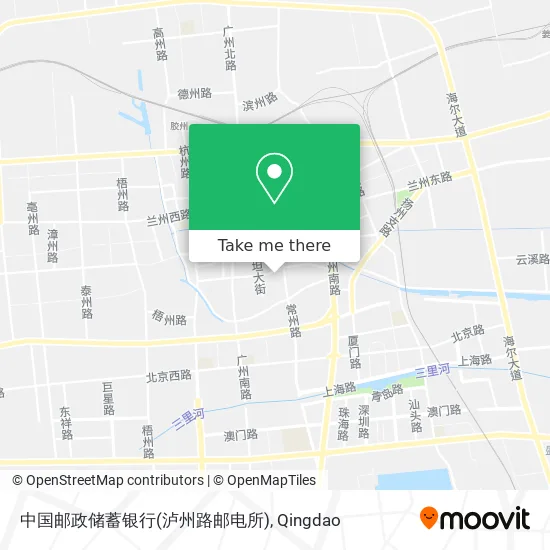 中国邮政储蓄银行(泸州路邮电所) map