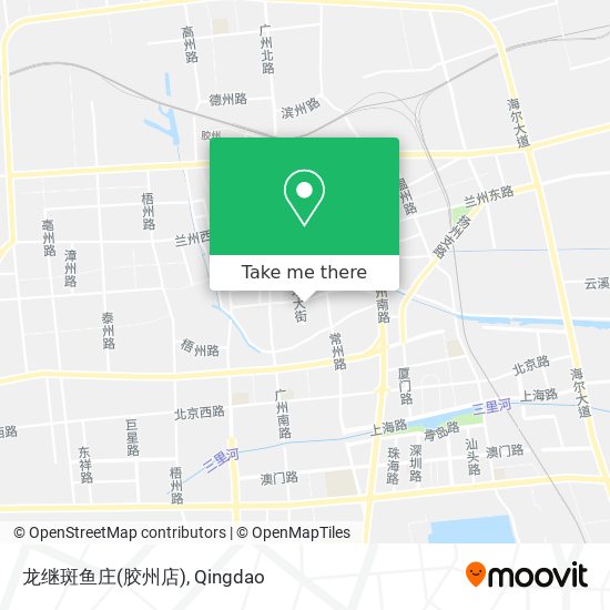 龙继斑鱼庄(胶州店) map