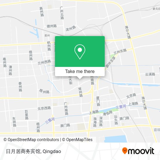 日月居商务宾馆 map