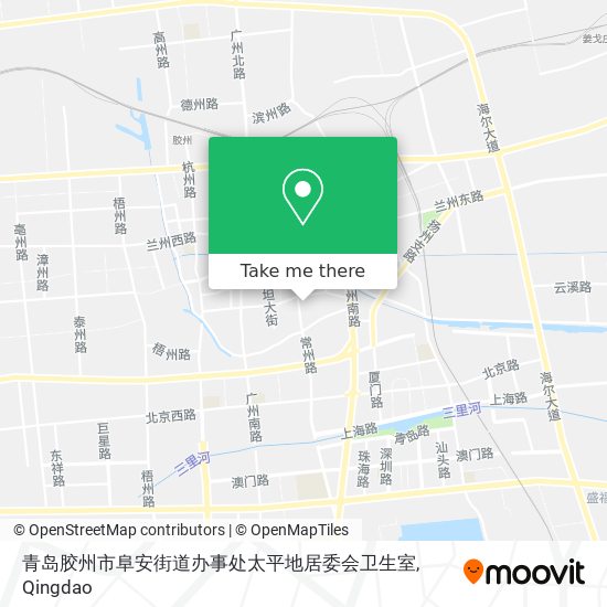 青岛胶州市阜安街道办事处太平地居委会卫生室 map