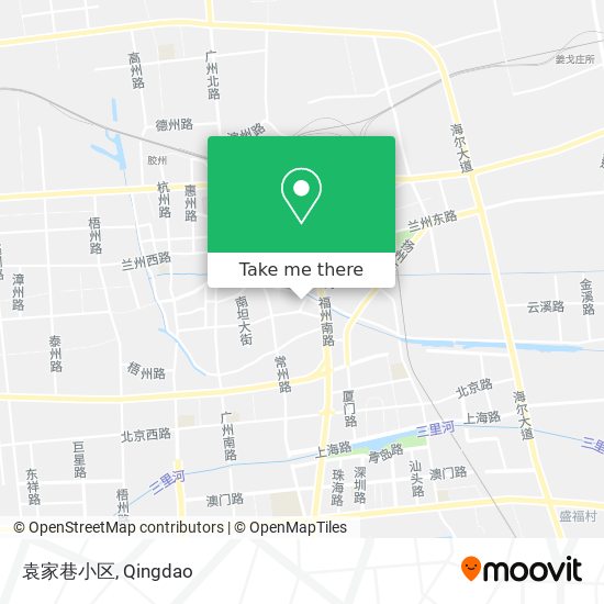 袁家巷小区 map