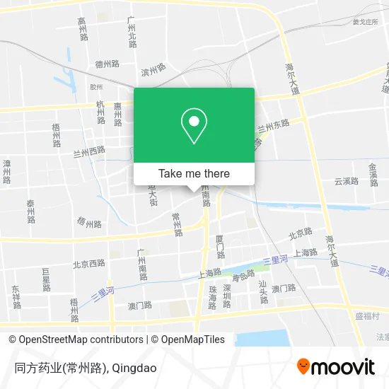 同方药业(常州路) map