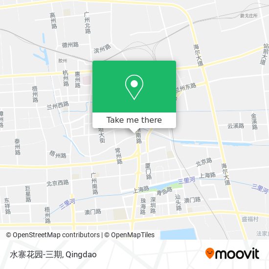 水寨花园-三期 map