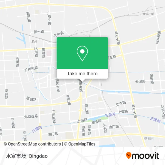 水寨市场 map