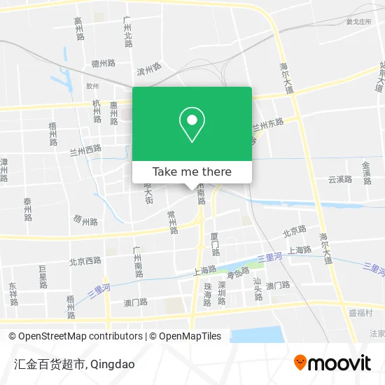 汇金百货超市 map
