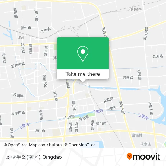 蔚蓝半岛(南区) map