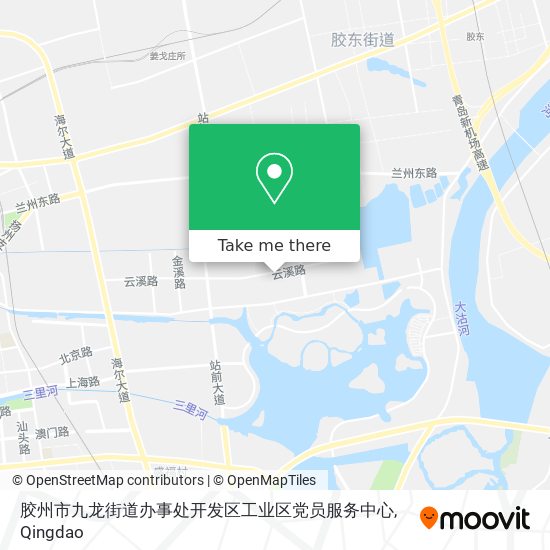 胶州市九龙街道办事处开发区工业区党员服务中心 map