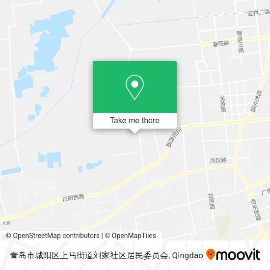 青岛市城阳区上马街道刘家社区居民委员会 map